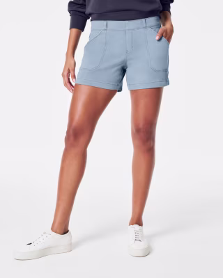 Stretch Twill Shorts, 4-Inch