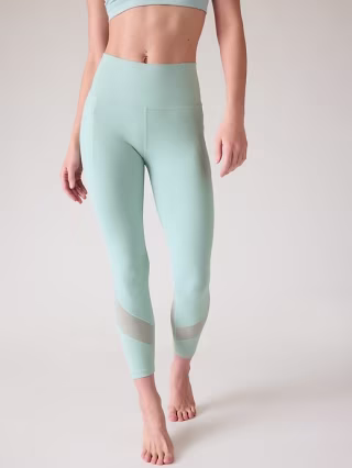 High Rise Mesh 7/8 Tight