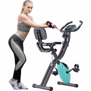 Segmart Folding Recumbent Exercise Bike