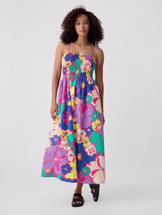 Squareneck Maxi Dress