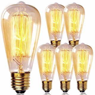 Dimmable Incandescent Bulbs (Set of 6)
