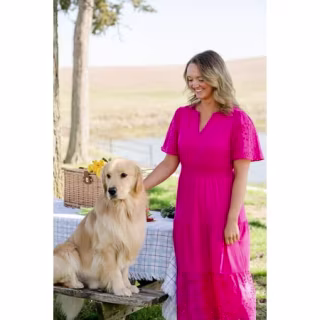 Tiered Knit Dress