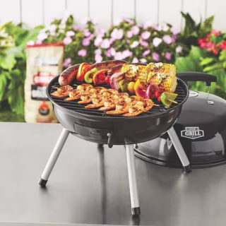 14.5'' Steel Portable Charcoal Grill