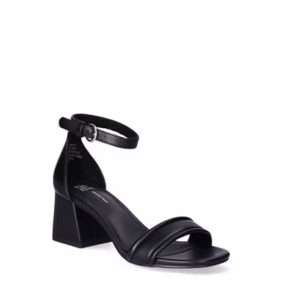 Time and Tru Block Heel Sandals
