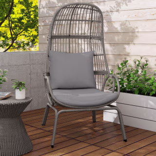 Wicker Outdoor Egg Chair
