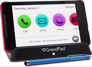 GrandPad Senior Tablet with Phone Capabilities