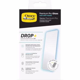 Otterbox Premium Pro Glass Blue Light Antimicrobial Screen Protector