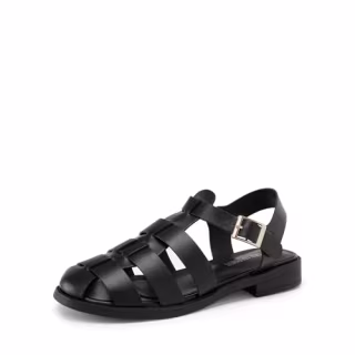 Fisherman Gladiator Braided Flat Sandal