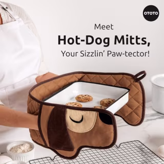 Ototo Hot-Dog Oven Mitts