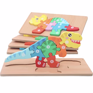 Montessori Mama Toddler Dinosaur Puzzles
