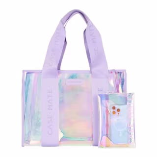 Large Beach Tote with Phone Pouch
