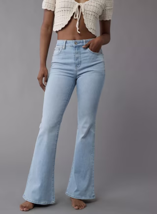 Next Level Super High-Waisted Flare Jean