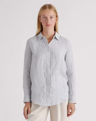Quince 100% European Linen Long Sleeve Shirt