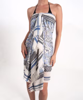 Delamere Patched Sarong Scarf