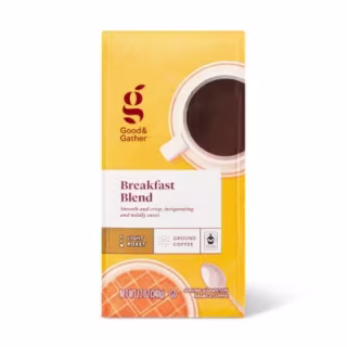 Breakfast Blend Light Roast Ground Coffee