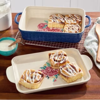 9" x 13" Ceramic Baking Dish with Platter Lid