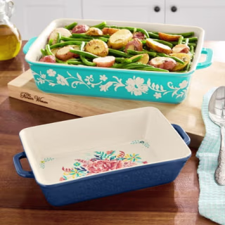 2-Piece Ceramic Nesting Baker Set