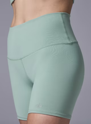 5" Airbrush High-Waisted Biker Shorts