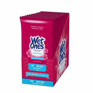 Wet Ones Antibacterial Hand Wipes Case