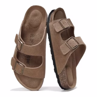 Leather Flat Sandals