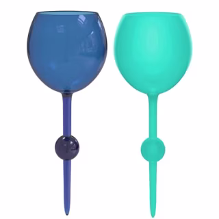 Original Floating Acrylic Wine Glass