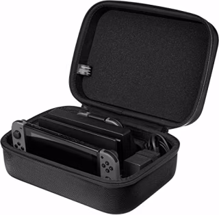 Amazon Basics Hard Shell Travel and Storage Case For Nintendo Switch