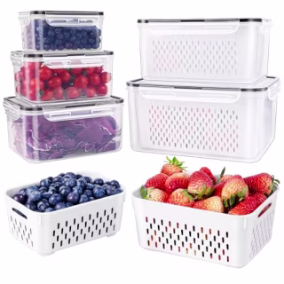Freshmage Large Fruit Storage Container Set