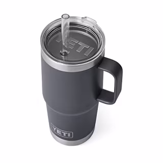 Yeti Rambler 25 oz Tumbler with Handle and Straw Lid