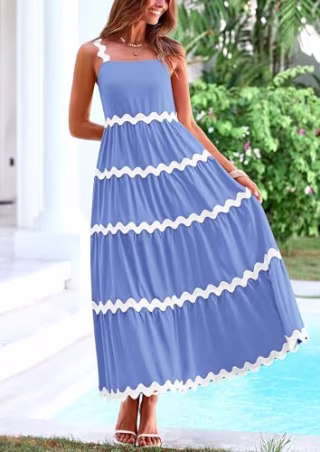 Pretty Garden Summer Maxi Sundress