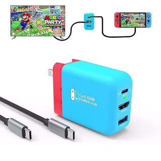 Mirabox 65W Portable Switch Dock Charger