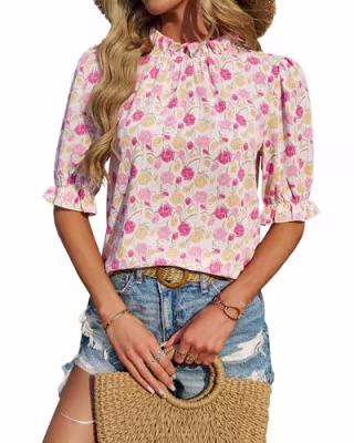 Summer Boho Shirt Top