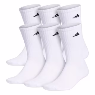 Adidas Men’s Athletic Cushioned Crew Socks