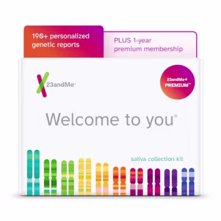 23andMe+ Premium Membership Bundle DNA Kit 