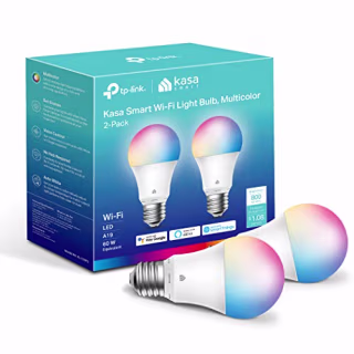 Kasa Smart Light Bulbs 2-Pack