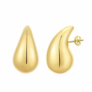 Apsvo Earring Dupes Chunky Gold Hoop Earrings