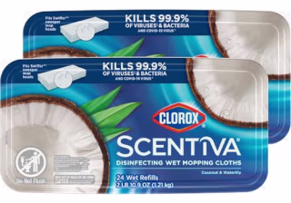 Clorox Scentiva Disinfecting Wet Mop Pad