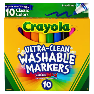 Crayola Washable Broad Line Markers