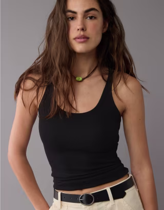 Boyfriend Scoop Tank Top