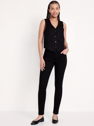 Mid-Rise Rockstar Super-Skinny Jeans