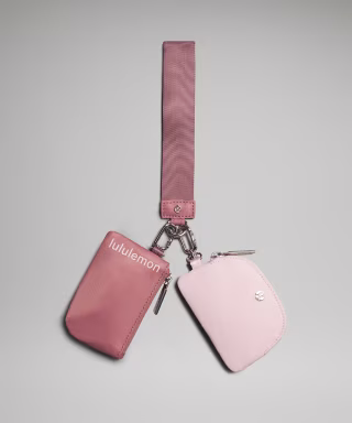 Dual Pouch Wristlet