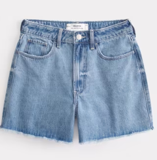 Hollister Blue Jeans on white background