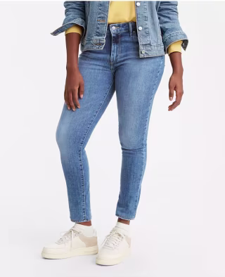 High-Rise Skinny Jeans 