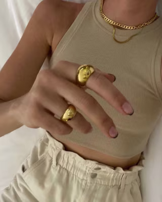 Double Bold Ring (Big)