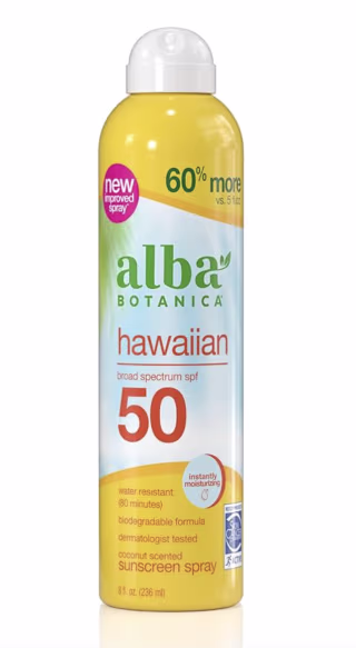 Hawaiian Coconut Sunscreen