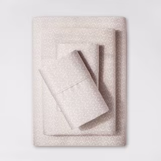 Threshold Printed Performance 400 Thread Count Sheet Set