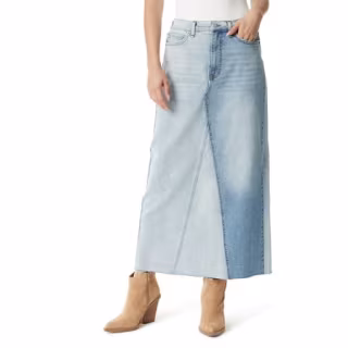 Denim Maxi Skirt