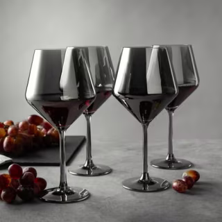 4-Piece Angled Wine Glass Set
