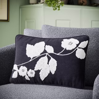Floral Decorative Pillow