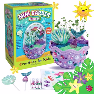 Mini Garden Mermaid Terrarium Kit