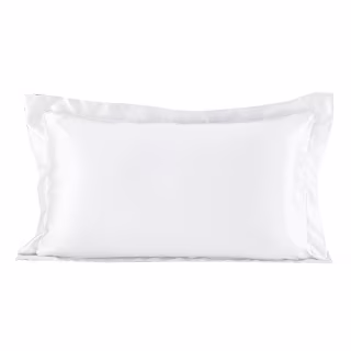 LilySilk 19 Momme Oxford Envelope Silk Pillowcase